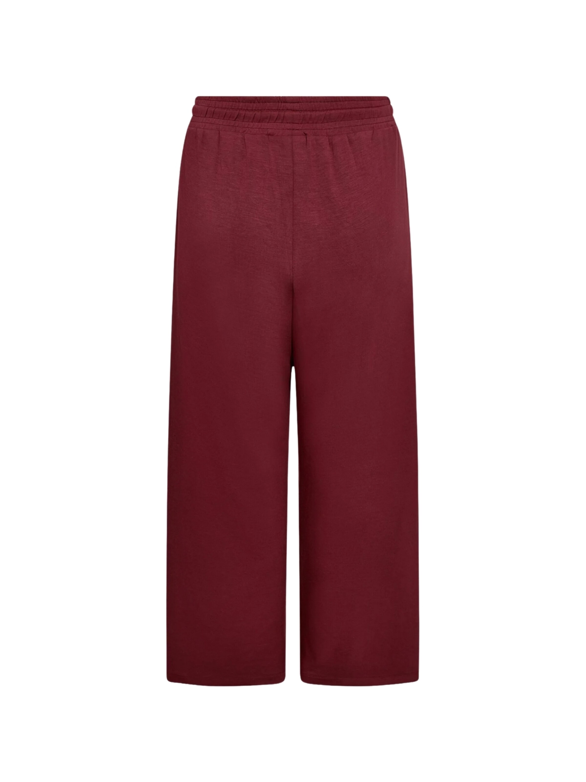 Wasabi Concept Wide Leg Bukser 'Sabina' i rød