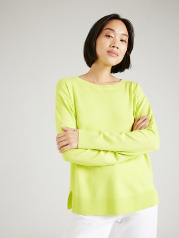 Pull-over s.Oliver BLACK LABEL en jaune : devant