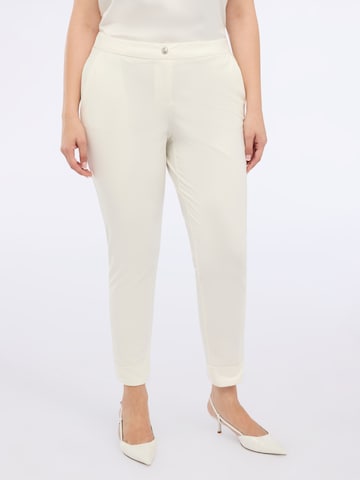 Fiorella Rubino Regular Broek in Wit