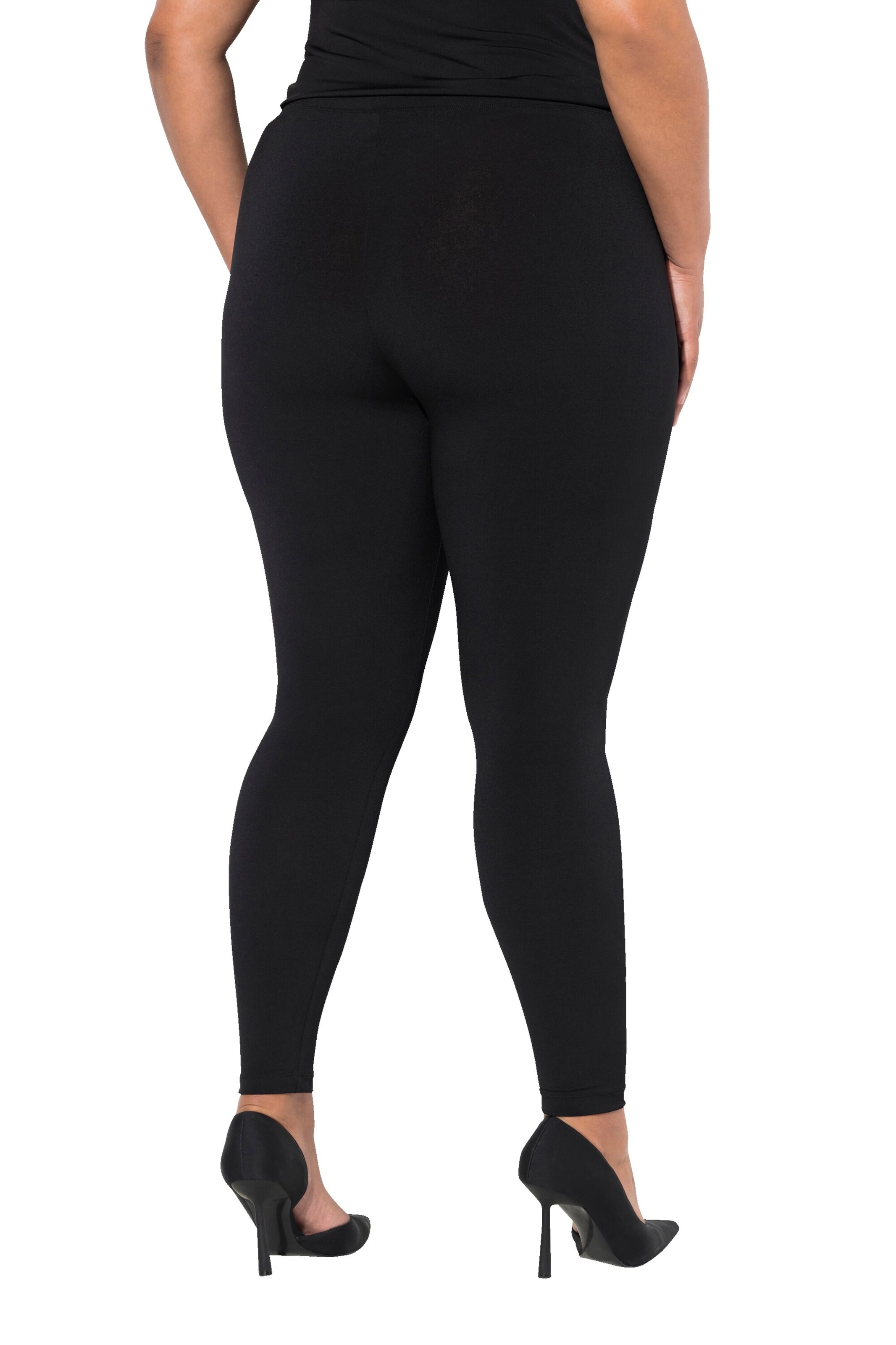 Ulla Popken Skinny Hose in Schwarz