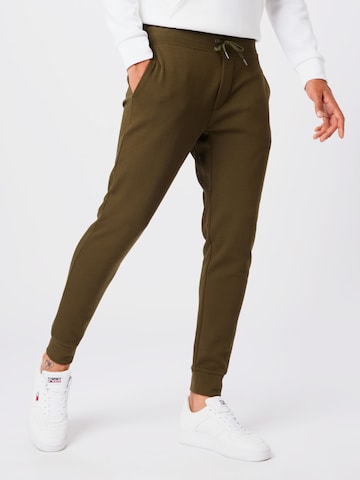 Tapered Pantaloni di Polo Ralph Lauren in verde: frontale