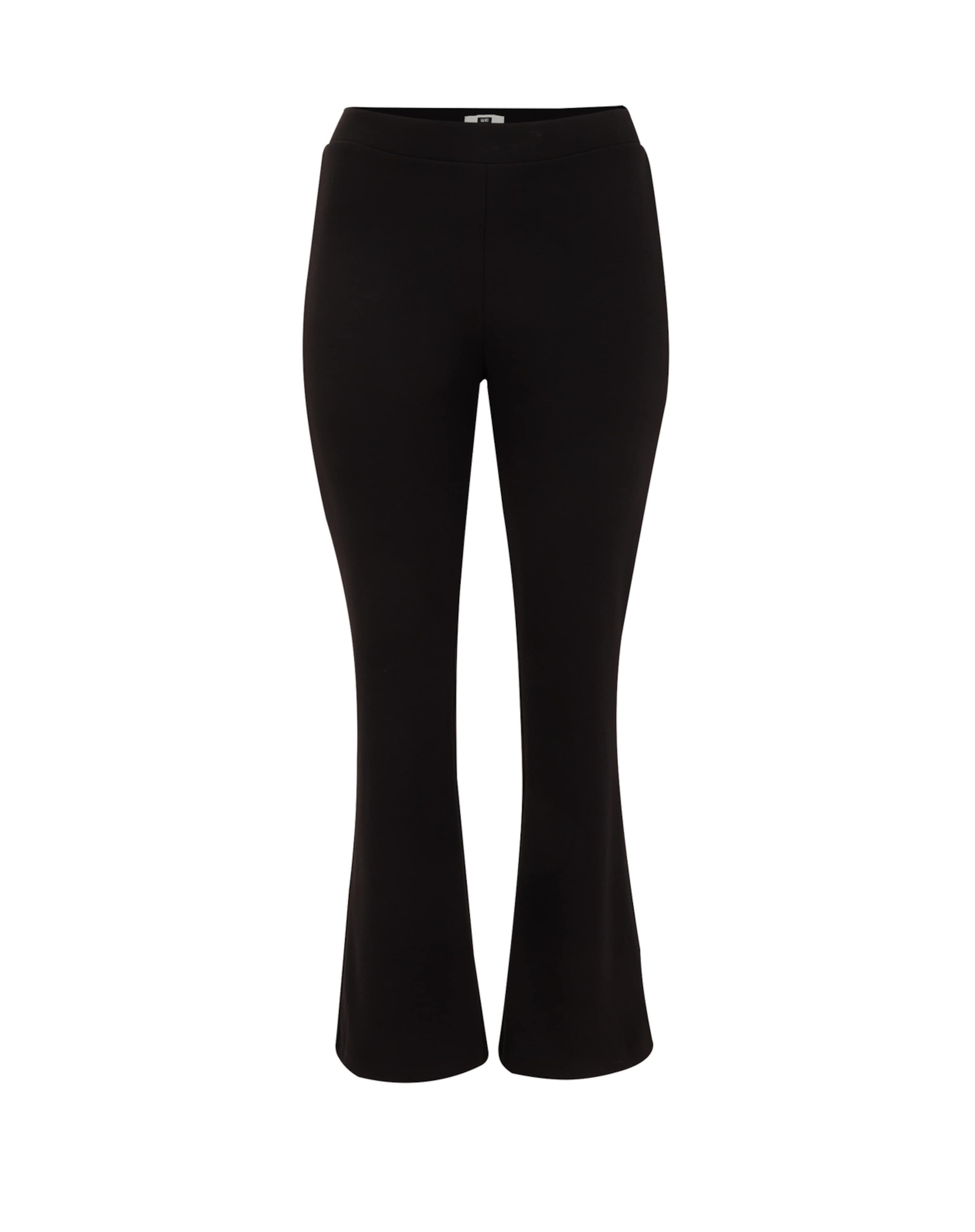 WE Fashion Levenevä Leggingsit värissä musta: etupuoli