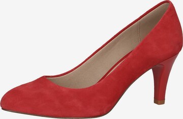 CAPRICE Pumps in Rood: voorkant