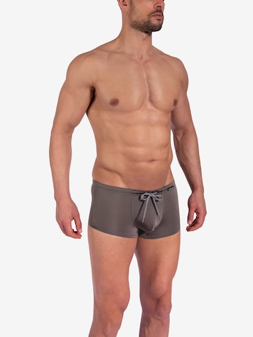 Shorts de bain ' BLU2352 Sunpants ' Olaf Benz en gris : devant