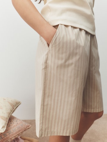 Pantaloncini da pigiama di Next in beige