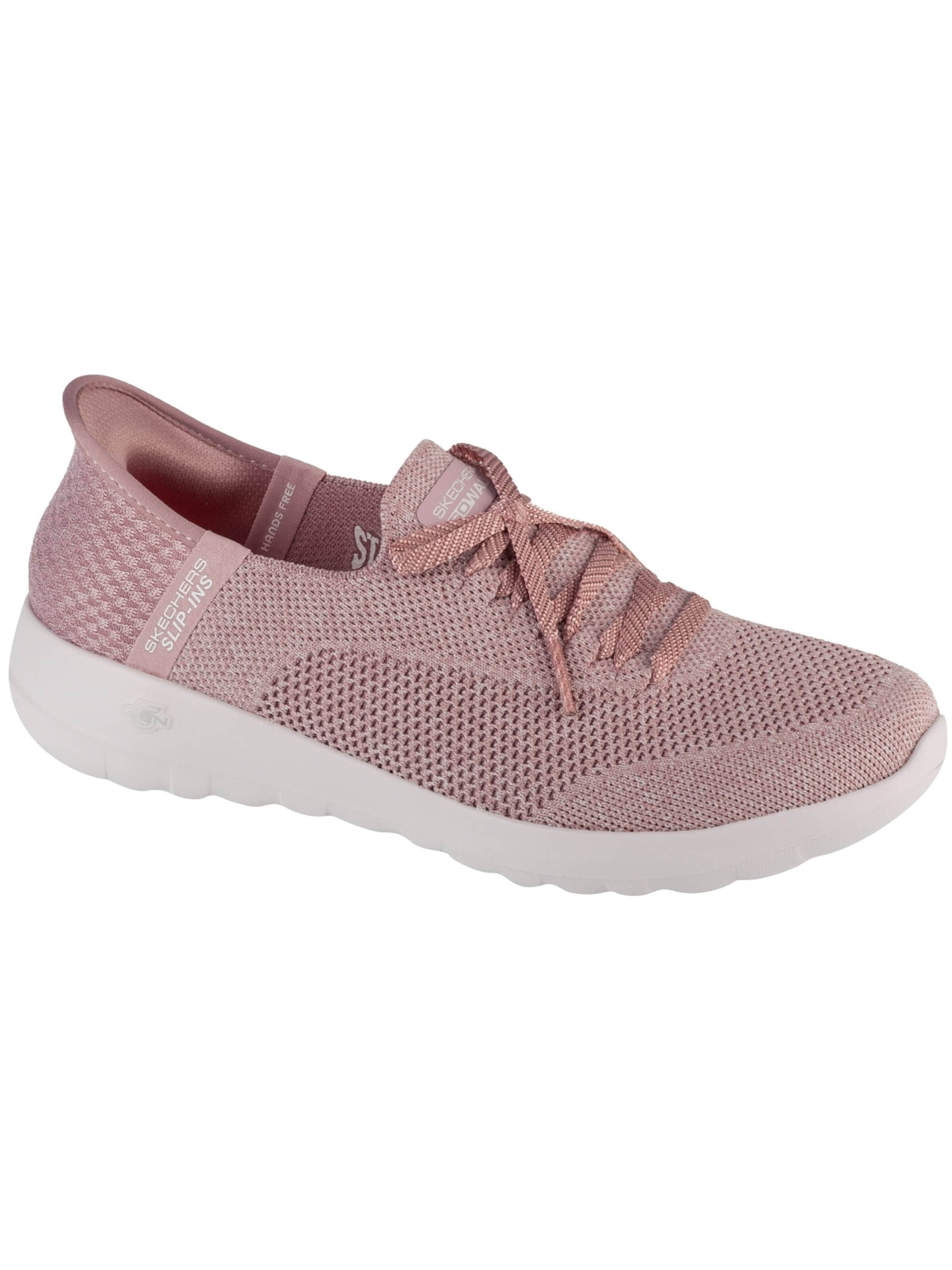 SKECHERS Platform trainers 'Go Walk Joy - Abby' in Pink: front