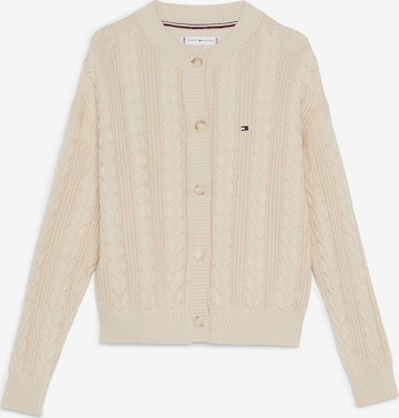 TOMMY HILFIGER Strickjacke in Beige: predná strana