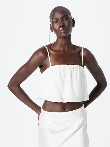 Haut 'Felicia' VERO MODA en blanc : devant