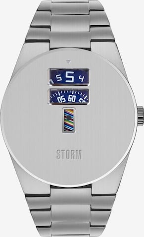 STORM Analoguhr 'Oston' in Blau: Vorderseite