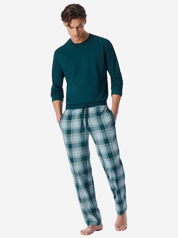 SCHIESSER Pyjamahose ' Mix Relax ' in Blau