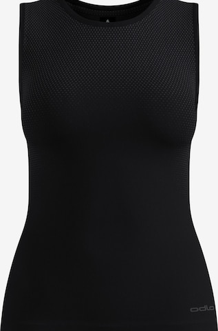 Base layer 'PERFORMANCE LIGHT' di ODLO in nero: frontale