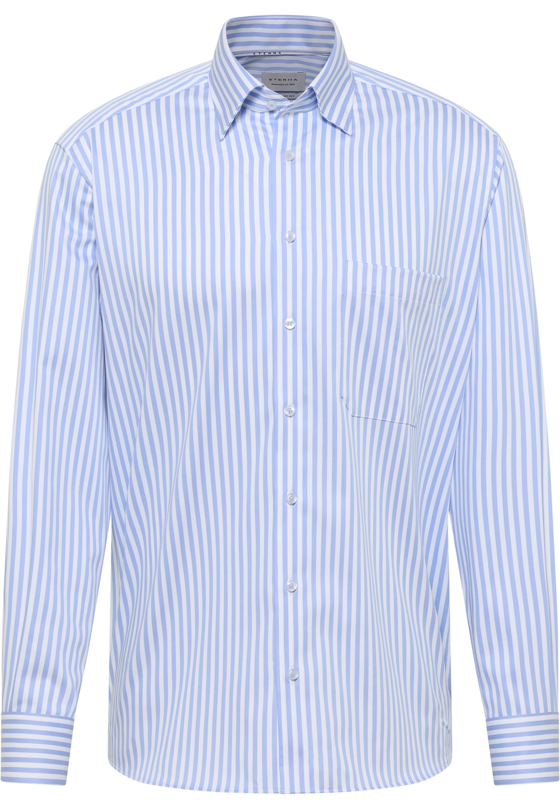 ETERNA Businesshemd in Blau: Vorderseite