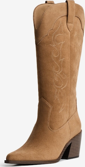 Cizme de cowboy Bershka pe nisipiu, Vizualizare produs