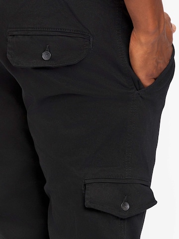 Alessandro Salvarini Tapered Cargo trousers in Black