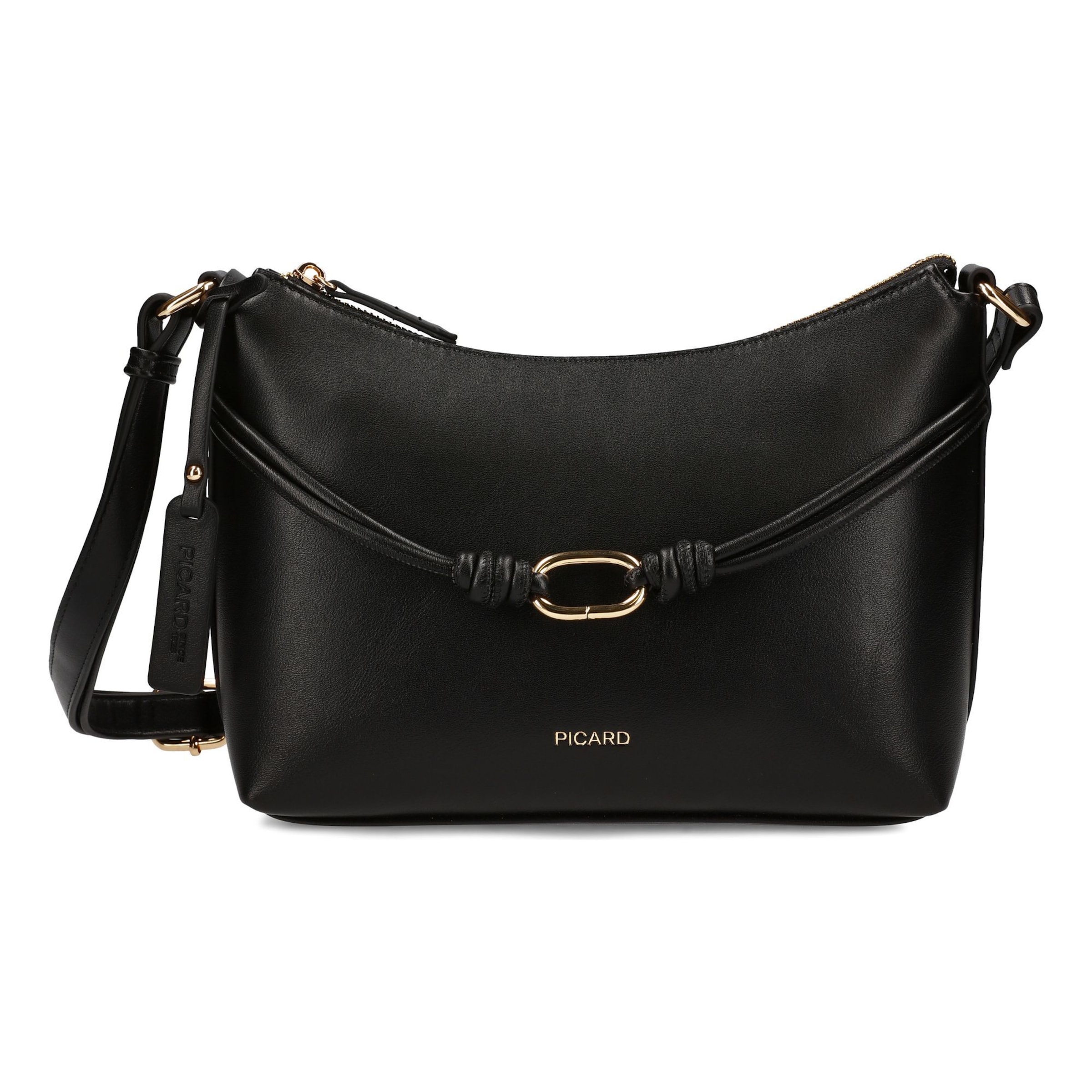 Sac à bandoulière 'Riviera' Picard en noir : devant