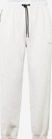 Abercrombie & Fitch Tapered Trousers in Grey: front