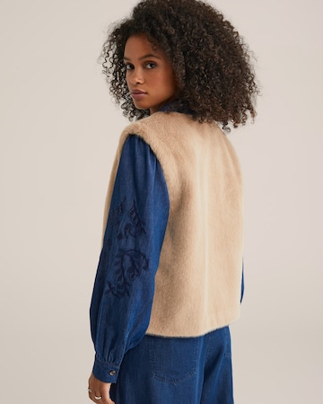 WE Fashion Vest in Beige