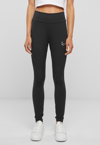 Skinny Leggings di Karl Kani in nero: frontale