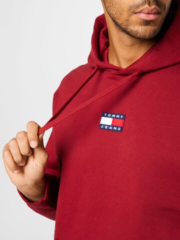 Sweat-shirt Tommy Jeans en rouge