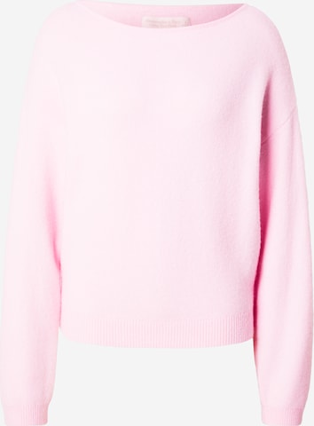 rožinė Abercrombie & Fitch Megztinis: priekis