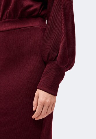 ABOUT YOU - Vestido de punto 'Ivana' en rojo