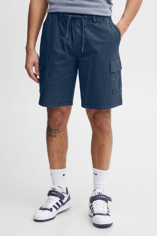 BLEND Regular Cargo Pants in Blue: front