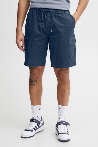 BLEND Regular Cargo Pants in Blue: front