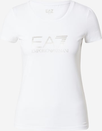 EA7 Emporio Armani Футболка в Белый: спереди