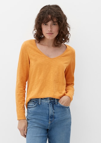 T-shirt s.Oliver en jaune : devant