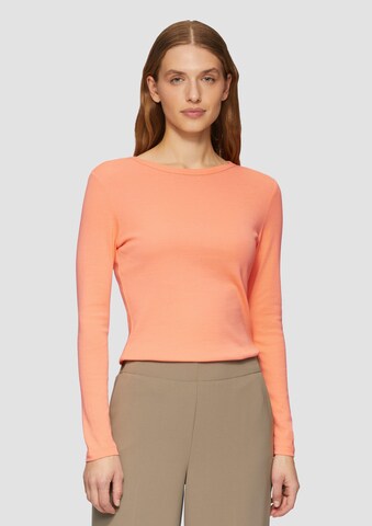 s.Oliver Shirt in Orange: Vorderseite
