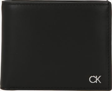 regular Portamonete di Calvin Klein in nero: frontale