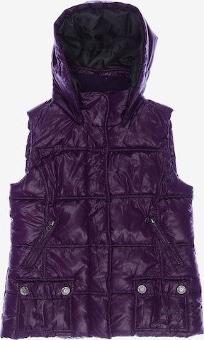 TOM TAILOR Vest in S in Purple: front