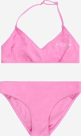 ROXY Athletic Swimwear in Pink: front