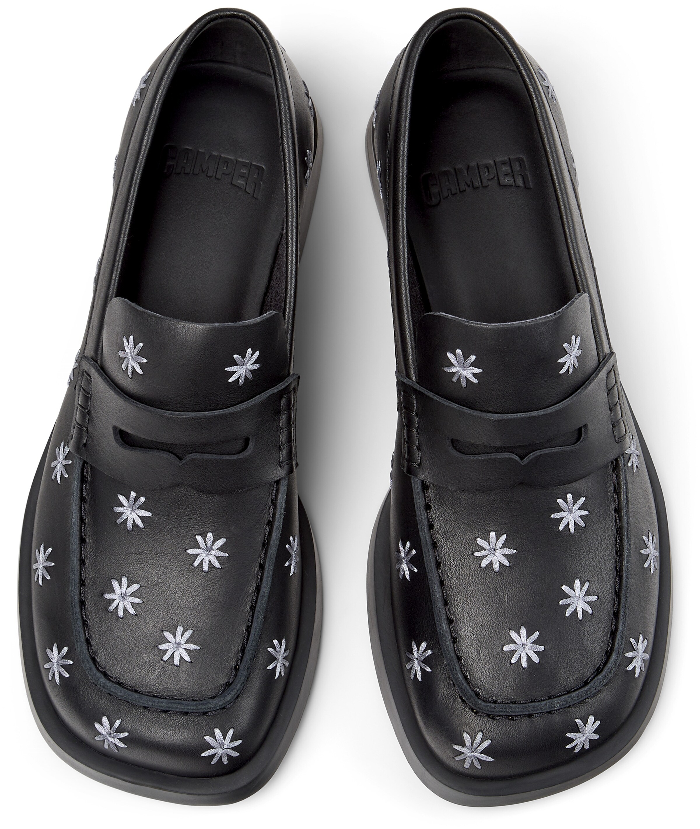 CAMPER Mokassin 'Donna' in Schwarz