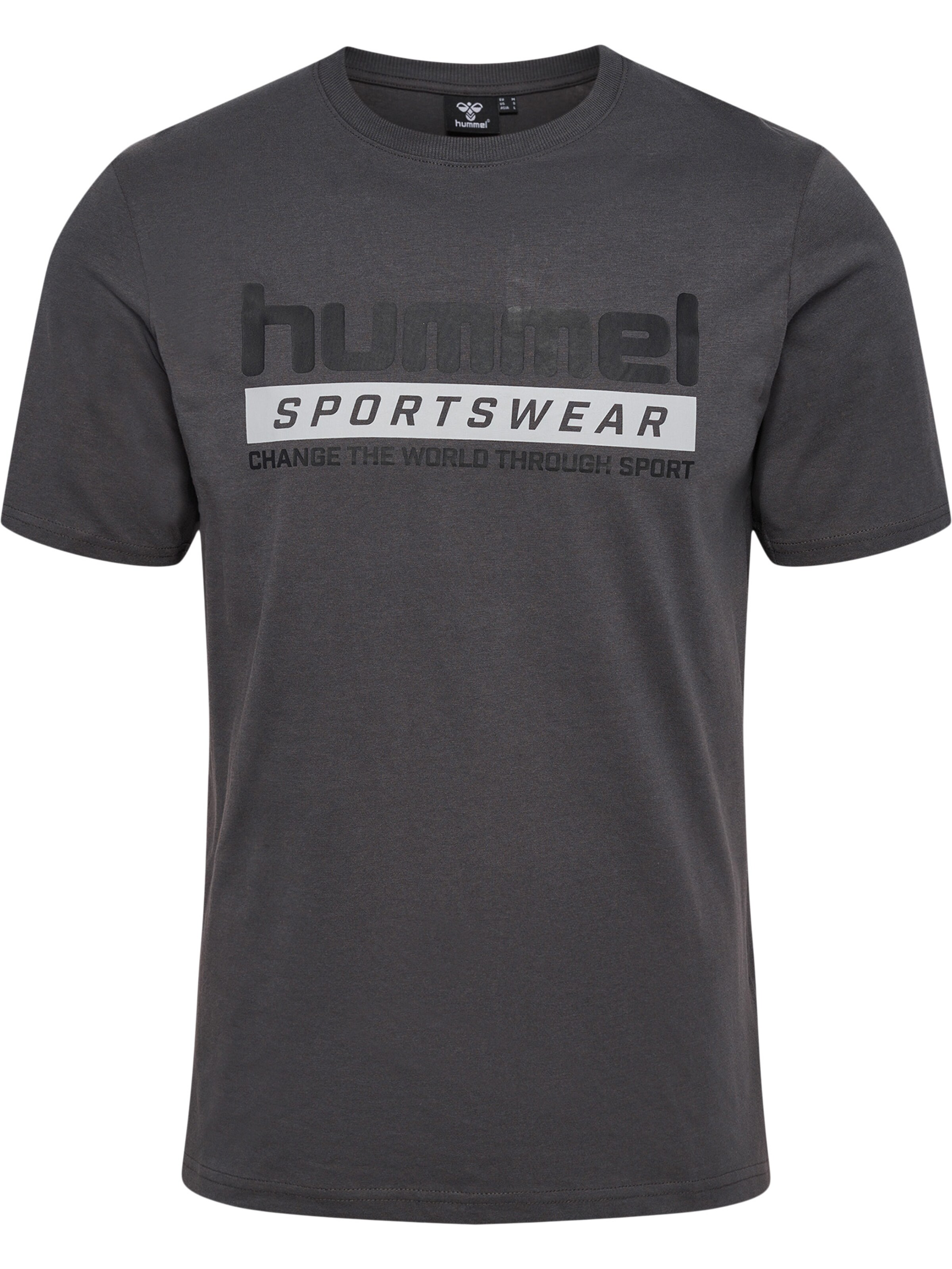 Hummel Funktionsshirt 'Carson' in Grau: Vorderseite