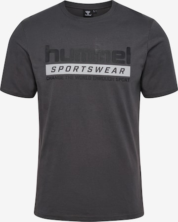 Hummel Performance Shirt 'Carson' in Grey: front