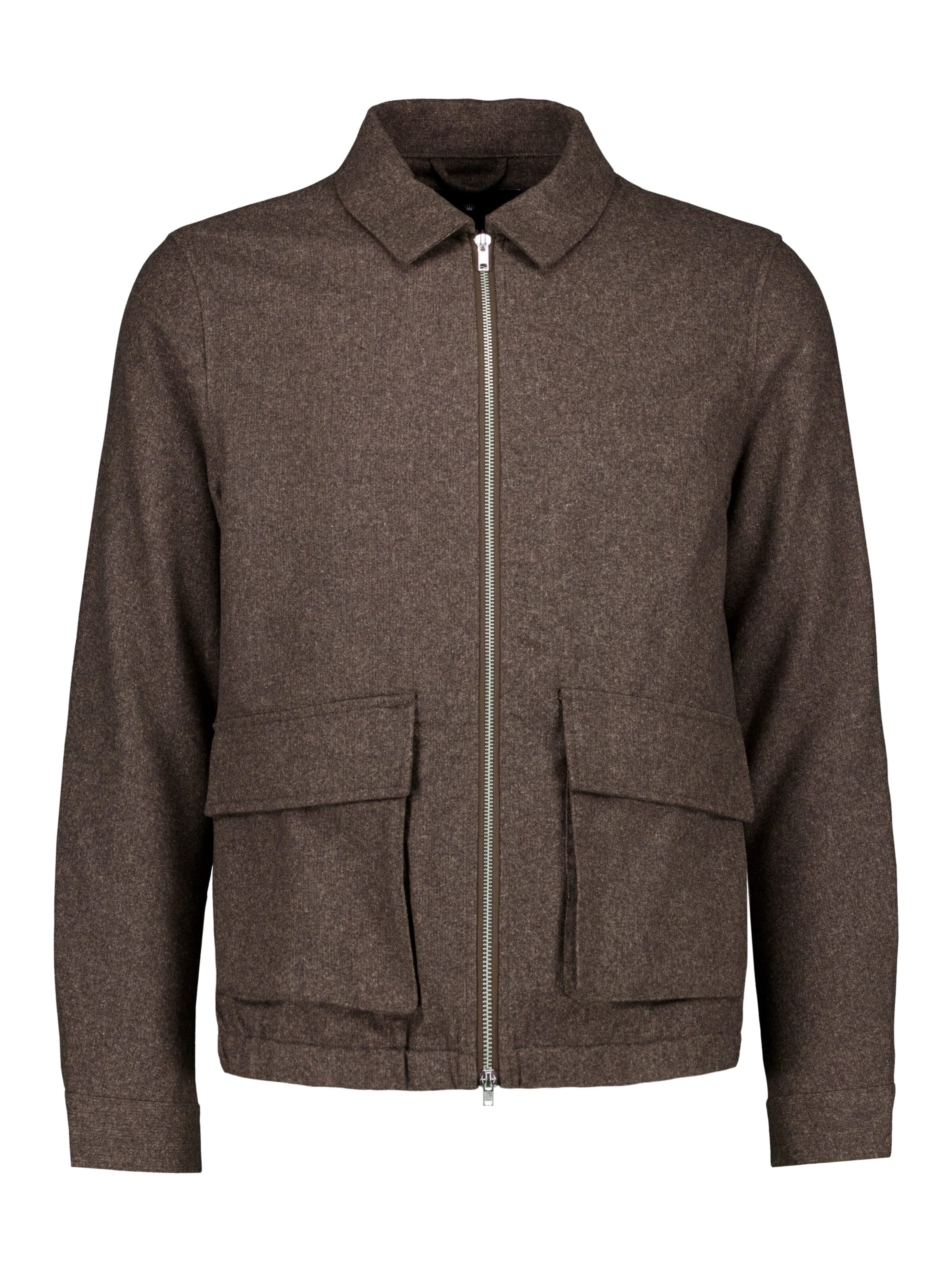 Junk de Luxe Between-Season Jacket in Brown: front