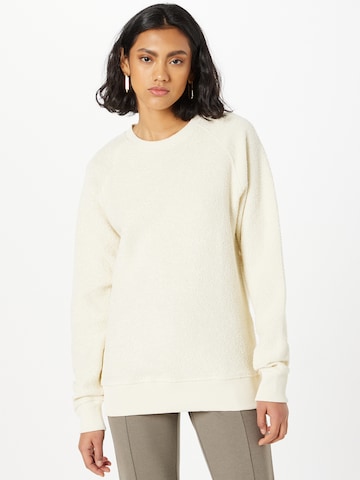 WEEKDAY Sweatshirt in White: front