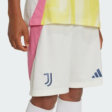 Regular Pantalon de sport 'Juventus 24/25 Away' ADIDAS PERFORMANCE en blanc