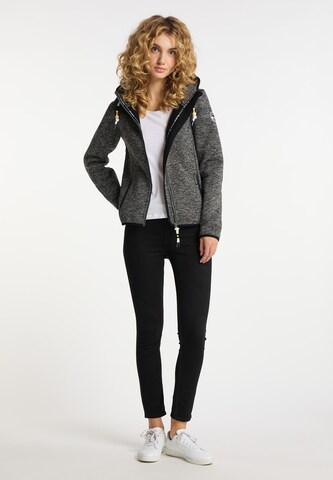 Schmuddelwedda Fleece Jacket in Grey