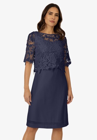 Robe de cocktail APART en bleu : devant