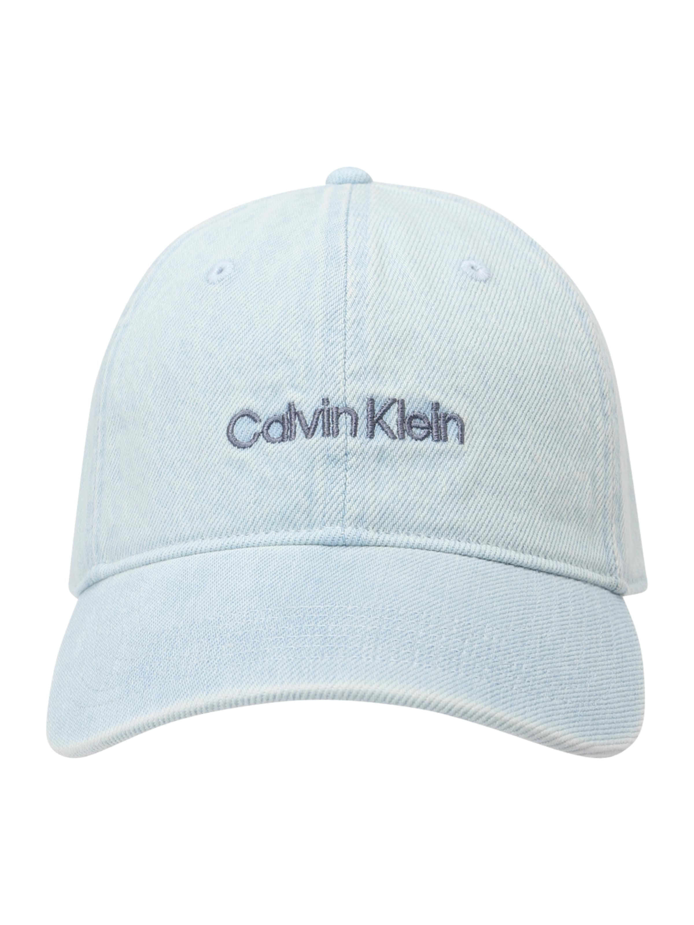Calvin Klein Шапка с козирка в синьо