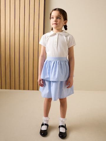 Next Jurk 'Gingham School Tiered Rara' in Blauw: voorkant