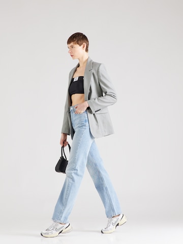 Calvin Klein Jeans Regularen Kavbojke 'HIGH RISE STRAIGHT' | modra barva