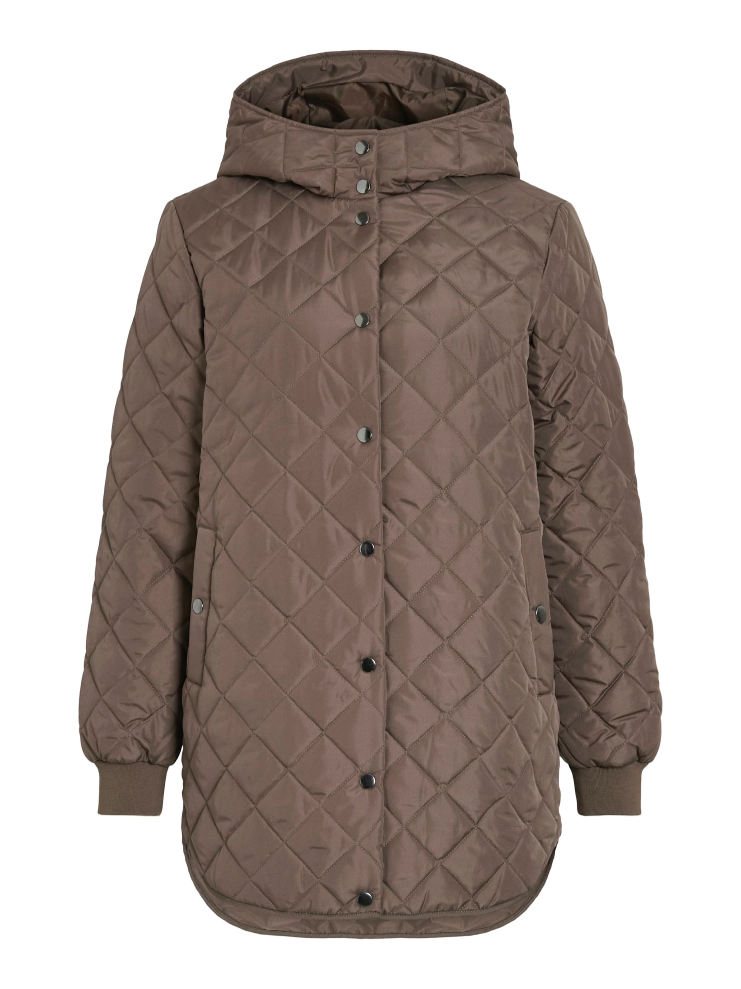 Manteau mi-saison 'VITate' VILA en marron : devant