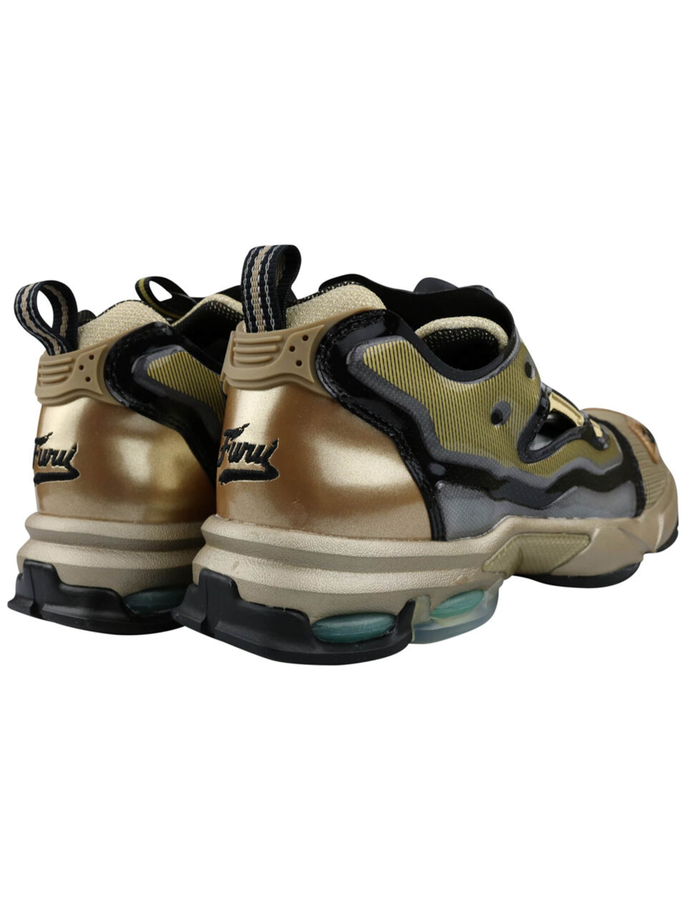 Reebok Sneaker 'Fury DMX TXT Millenium Instapump' i guld