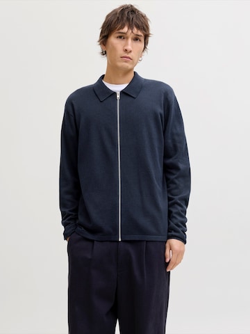 JACK & JONES Cardigan 'JJCOLE' i blå: forside