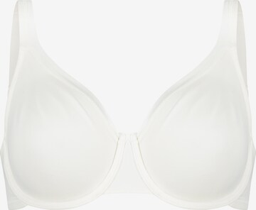 Hunkemöller T-shirt Bra in White: front