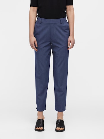 OBJECT Regular Chino Pants in Blue: front