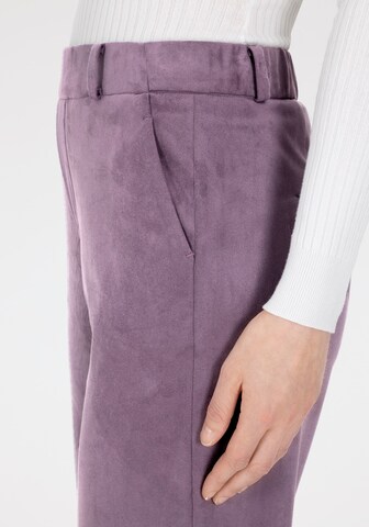 STEHMANN Loose fit Pants in Purple